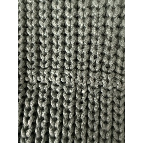 Thakoon Collective Sage Green Half-Zip Knit Sweater, Size M - Picture 5 of 9